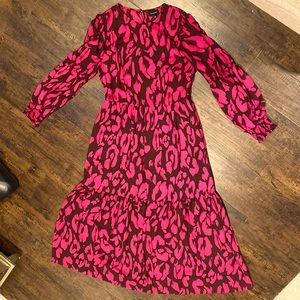 Pink Pattern Dress